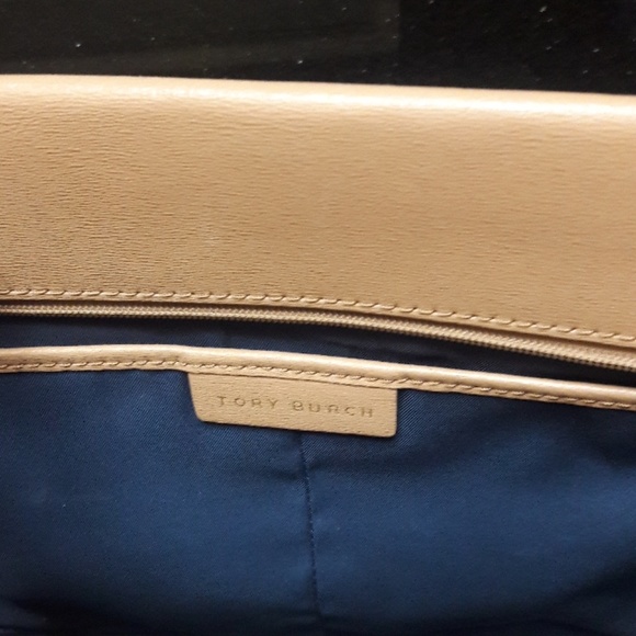 Tory Burch handbag leather semi-new - Picture 2 of 3